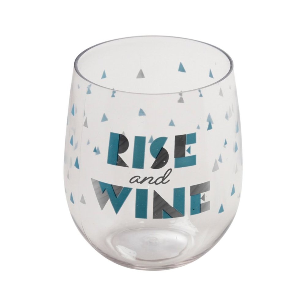 (10) Rise and Wine tumbler